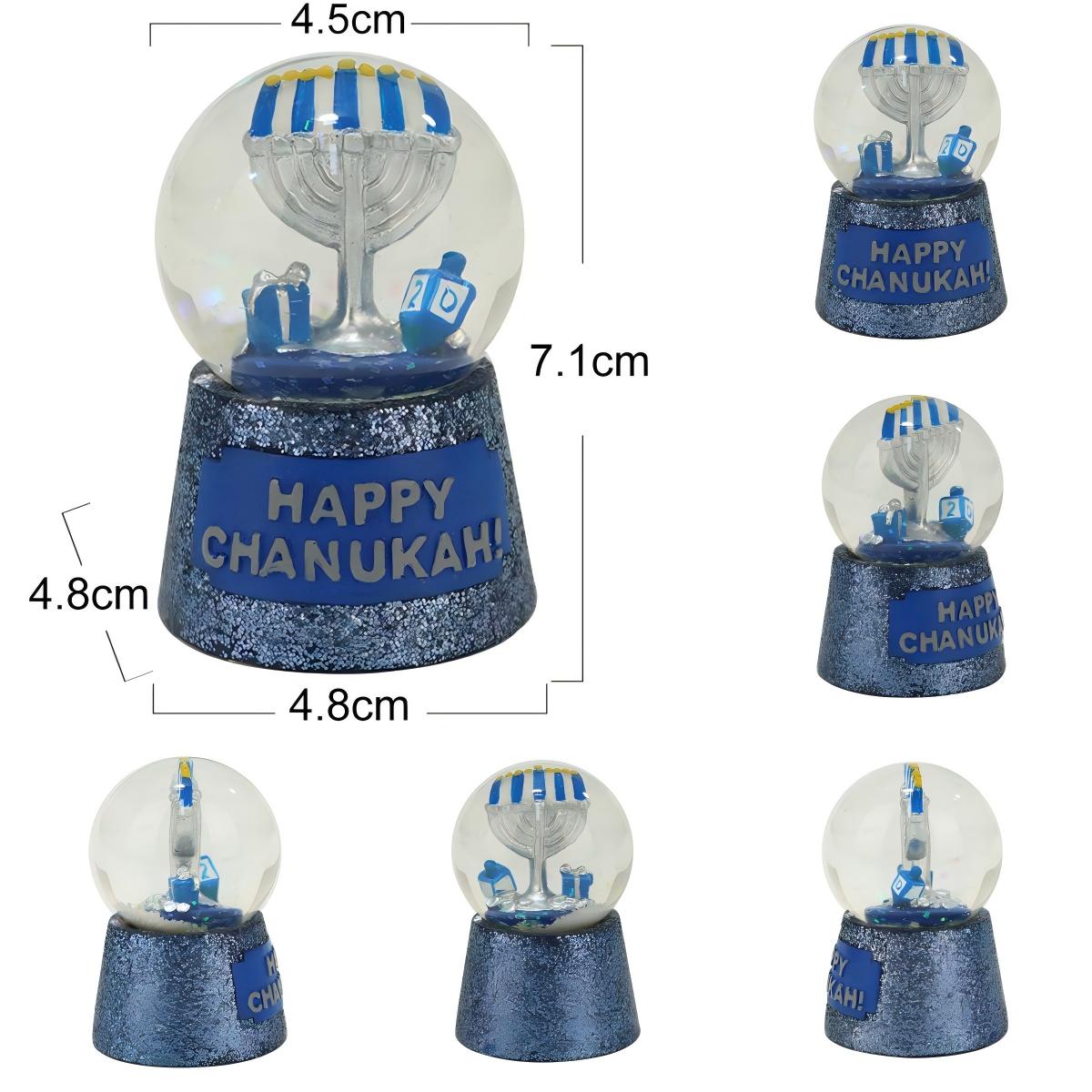 CrystalGlobewithJewishSymbolDesign