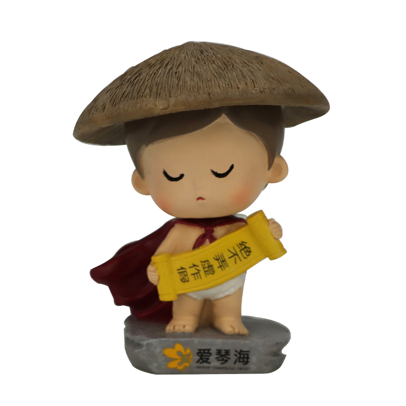Adorable Bobblehead Car Dashboard Figurine - Cute and Decorative Accessory