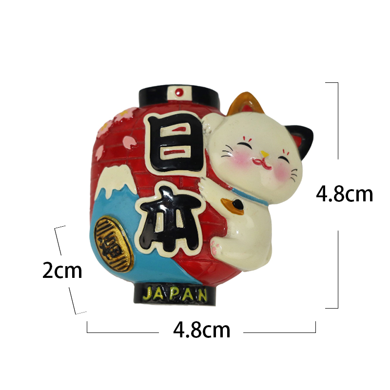 3DLuckyCatRefrigeratorMagnet–UniqueSouvenirandDecorativeAccent(2)