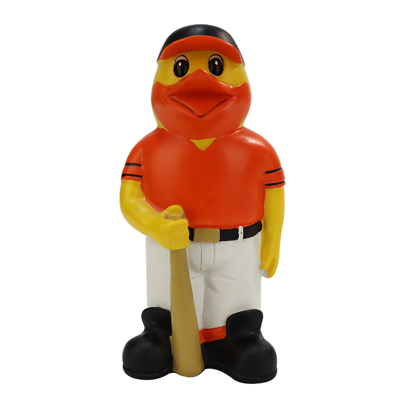 Baseball Duck Figurine – Playful Decorative Accent