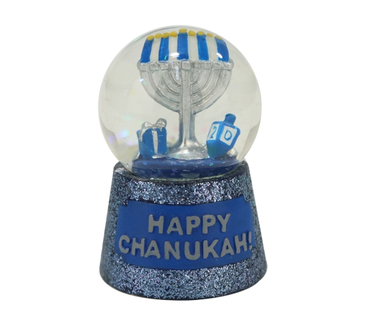 Crystal Globe with Jewish Symbol Design: A Unique Artistic Masterpiece
